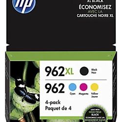 HP 962XL Cyan; Magenta; Yellow High-Yield Ink Cartridges, Pack Of 3. No Black