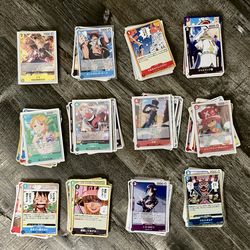 230-250 Bulk Japanese One Piece Cards