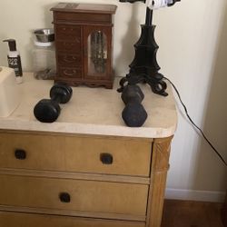 Marble Top Night Stands $130 Both