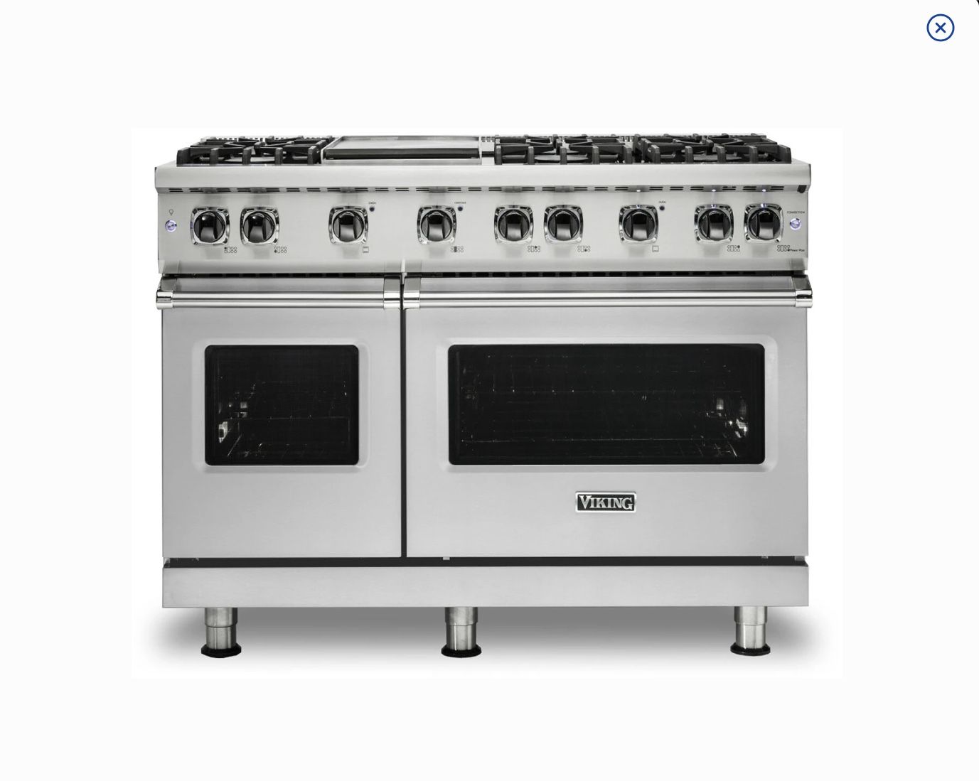 π₯ Viking Professional 48β Gas Range β Stainless Steel β LIKE NEW