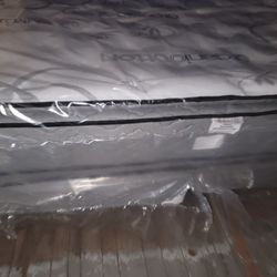 New Double Sided Pillow Top Mattress And Matching Box Springs 