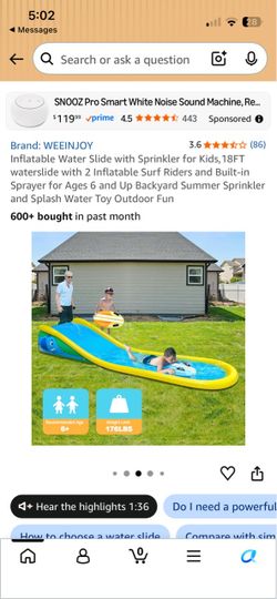 Slip and slide