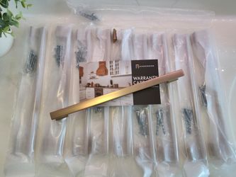 AMERDECO 10" Brushed Gold Cabinet Pulls