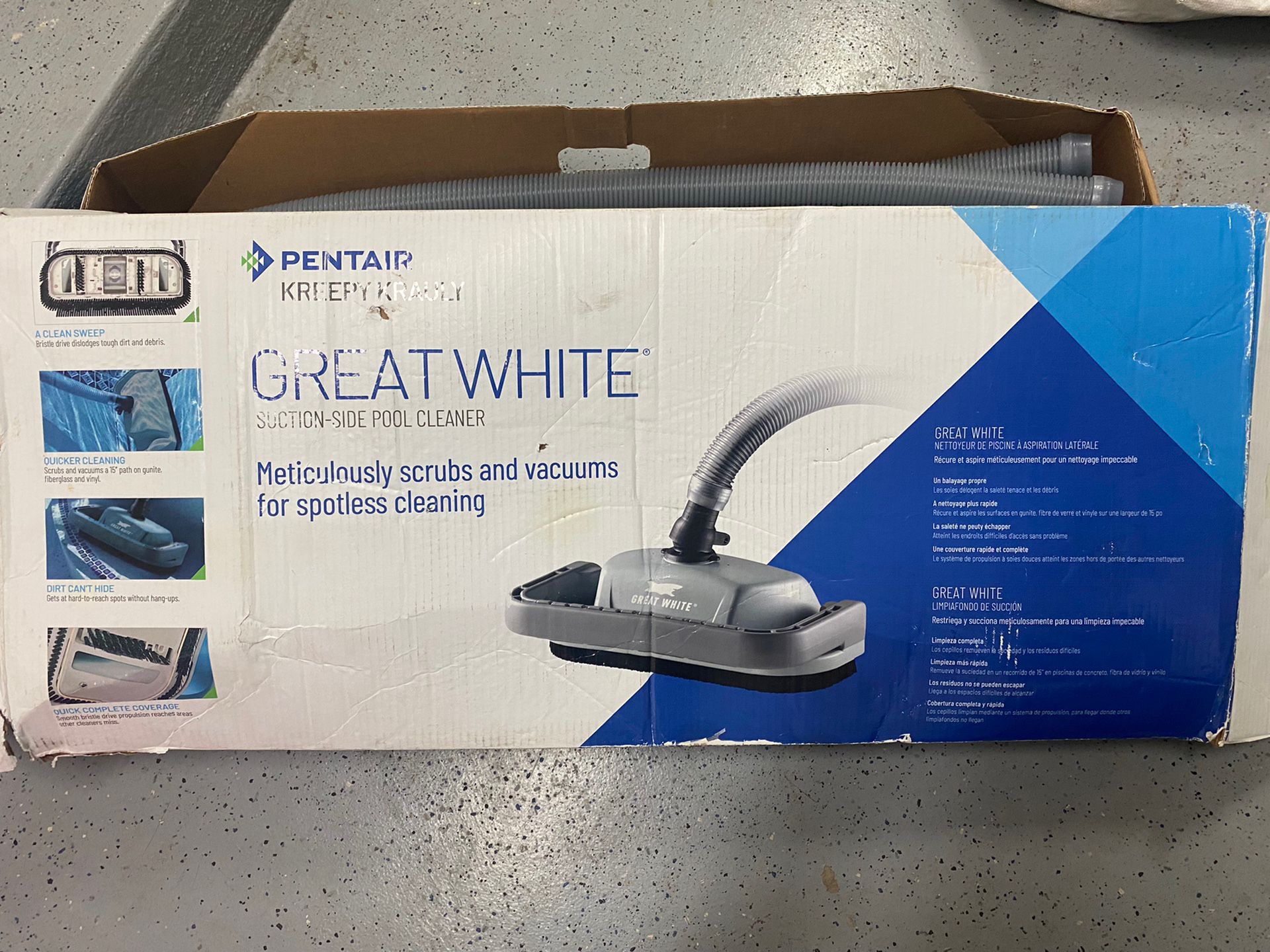 Great White Suction-side Pool Cleaner 