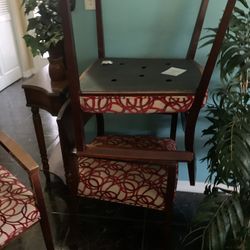 Ottoman And Matching Chairs