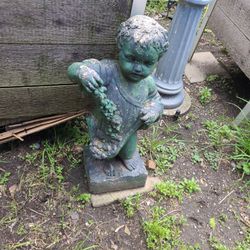Antique Concrete Garden Decoration