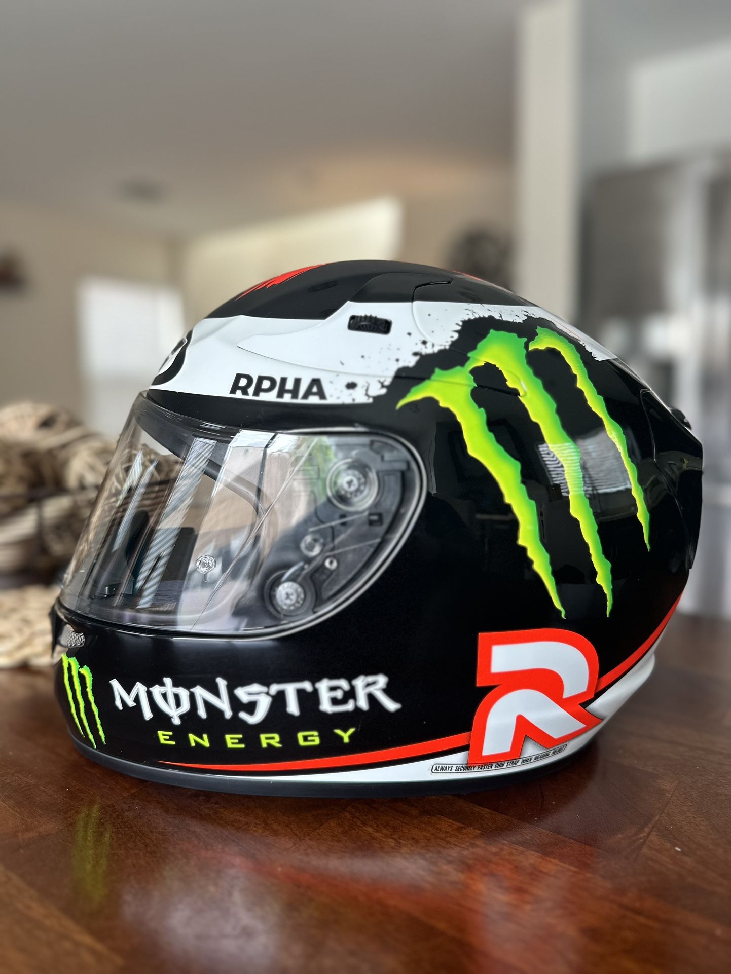 HJC RPHA 10 Jorge Lorenzo Racing Motorcycle Helmet Size XL for