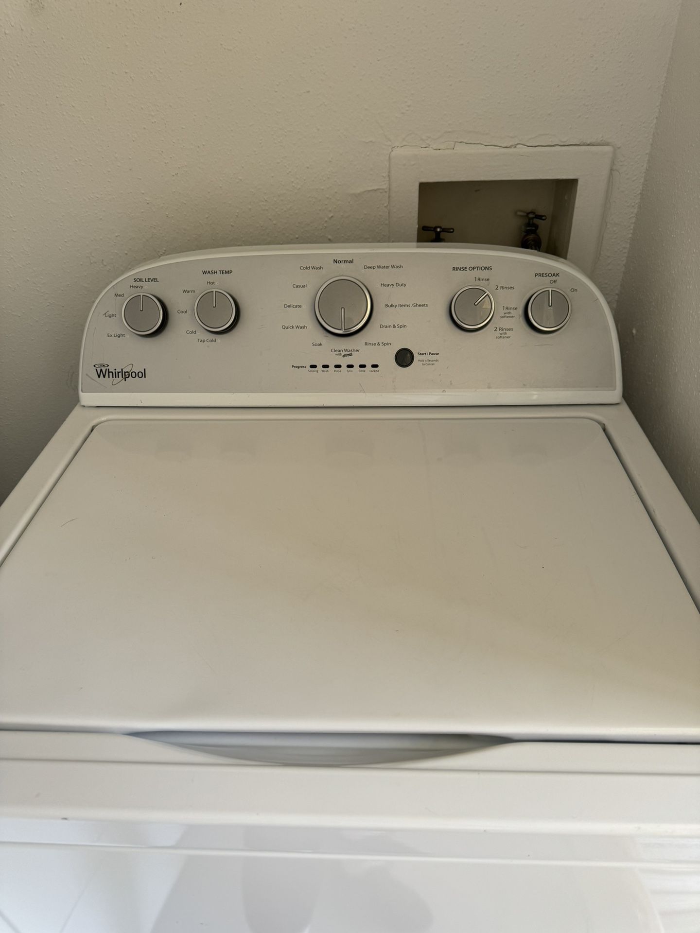 Whirlpool Washer and Dryer Set