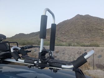 Convertible double kayak roof rack, ikuram