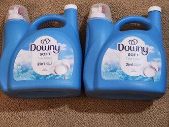New Bottles of Downy Soft Cool Cotton Fabric Softener 190 Loads 140 FL Oz