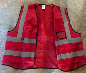 New Reflective Safety Vest. Fits Like a 4x