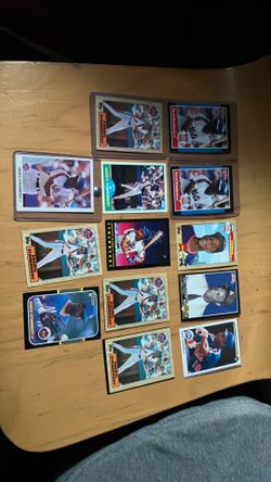 Base ball cards 10 Darryl strawberry excellent condition