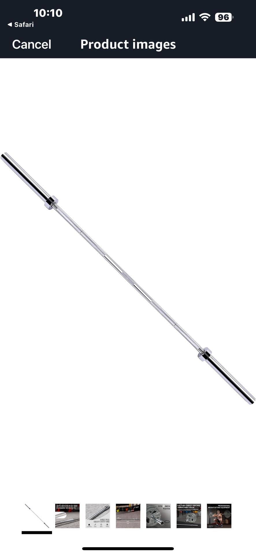 Olympic Power Barbell