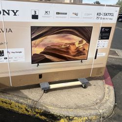 75 Tv Sony Smart 4k Hdtv In Box 6 Month Warranty.  Free Delivery 