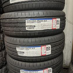 235/60/17 Falken Sincera , Tenemos Todas Las Marcas Y Medidas 