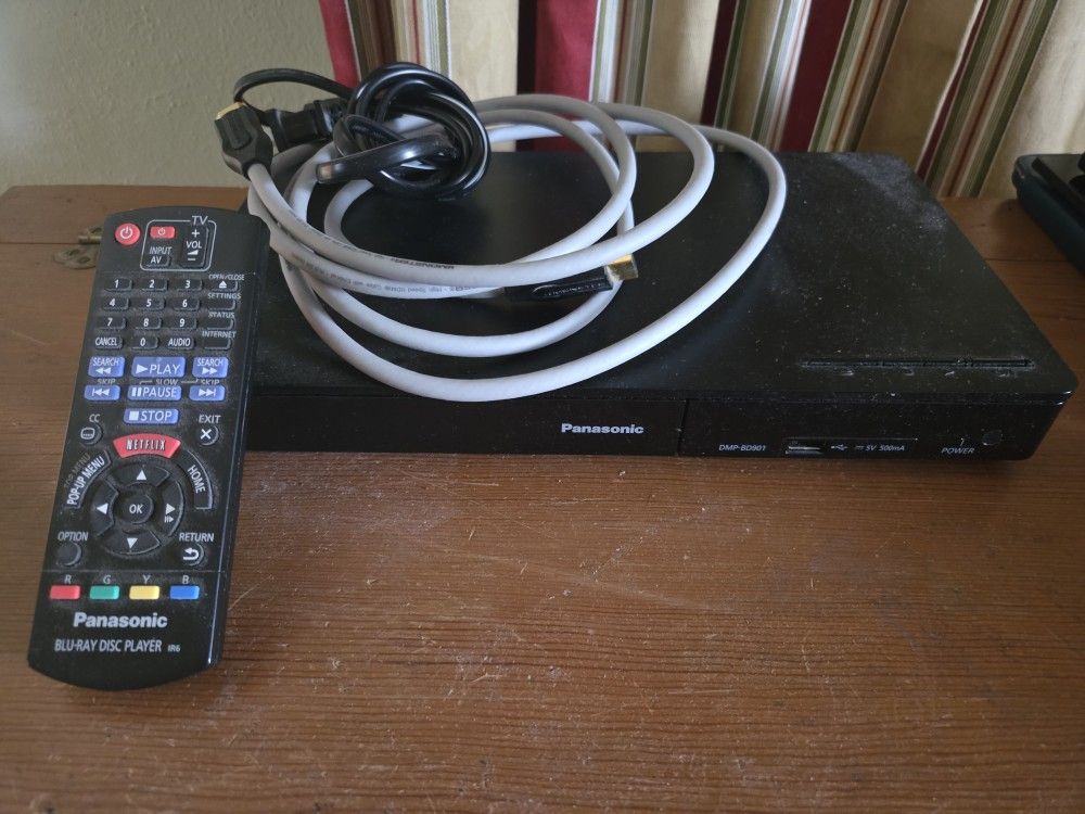 Panasonic BluRay Player