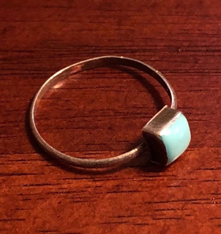 Sterling silver ring jewelry size 5