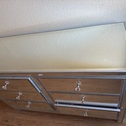 Mirrored Dresser $150 