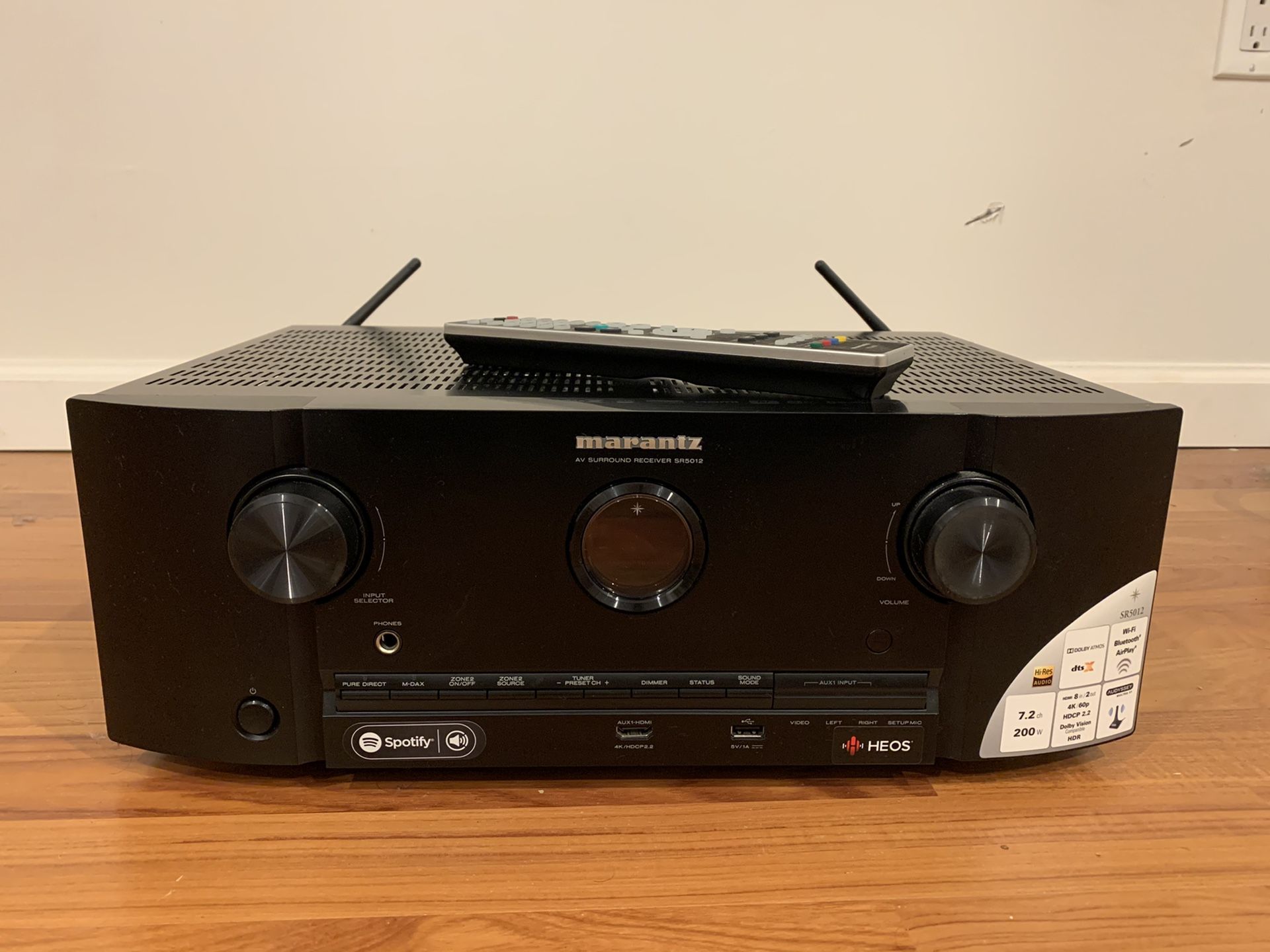 Marantz SR5012 7.2 channel Reciever