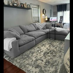 Cloud Dupe Modular Sectional Couch Sofa 