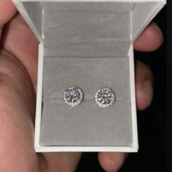 Moissanite Earrings 