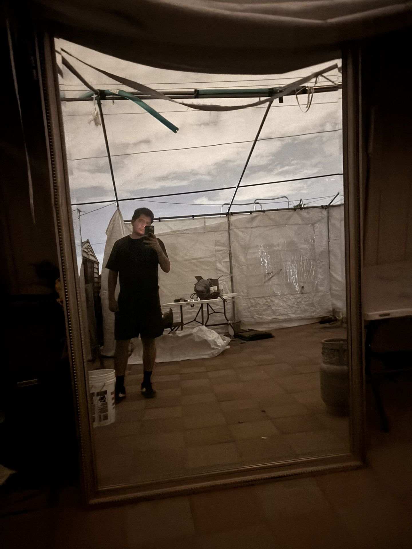 Giant Mirror : 60x84 In (my Guess) 