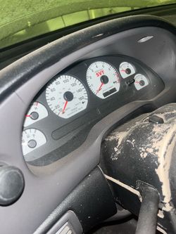 Mustang cobra cluster