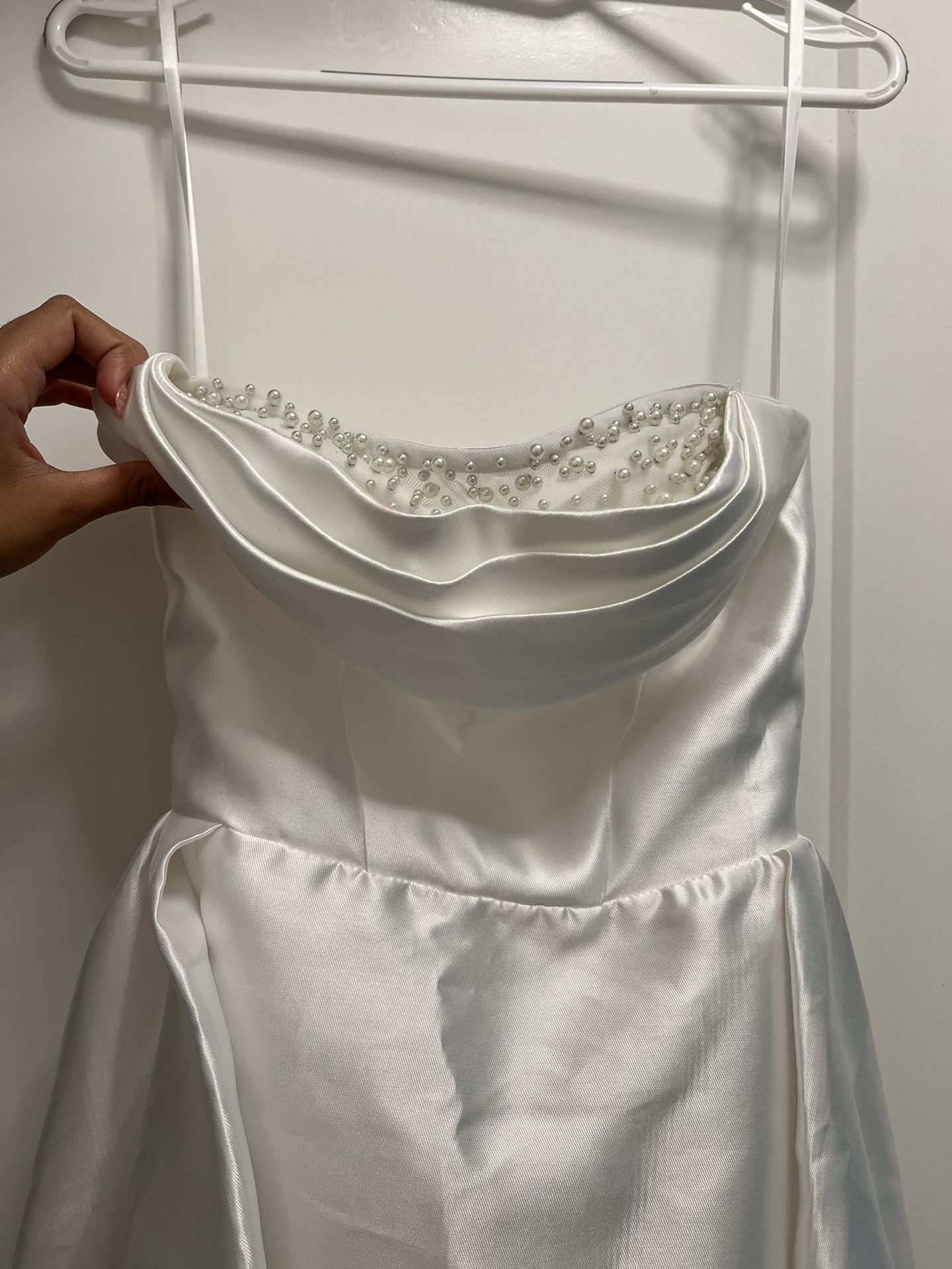 Strapless Wedding Dress 