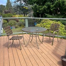 Outdoor Patio Set Table And Chairs 