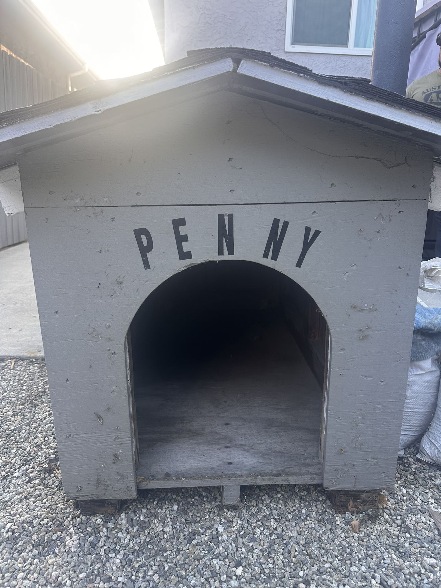 Solid wood Dog House