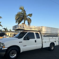 Ford F350 Utility Bed  Pickup Truck ,  Diesel Extended Cab , Super Cab 