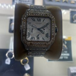 Diamond Cartier Watch 