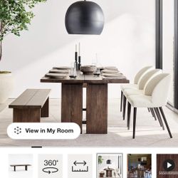 Crate And Barrel Dining table