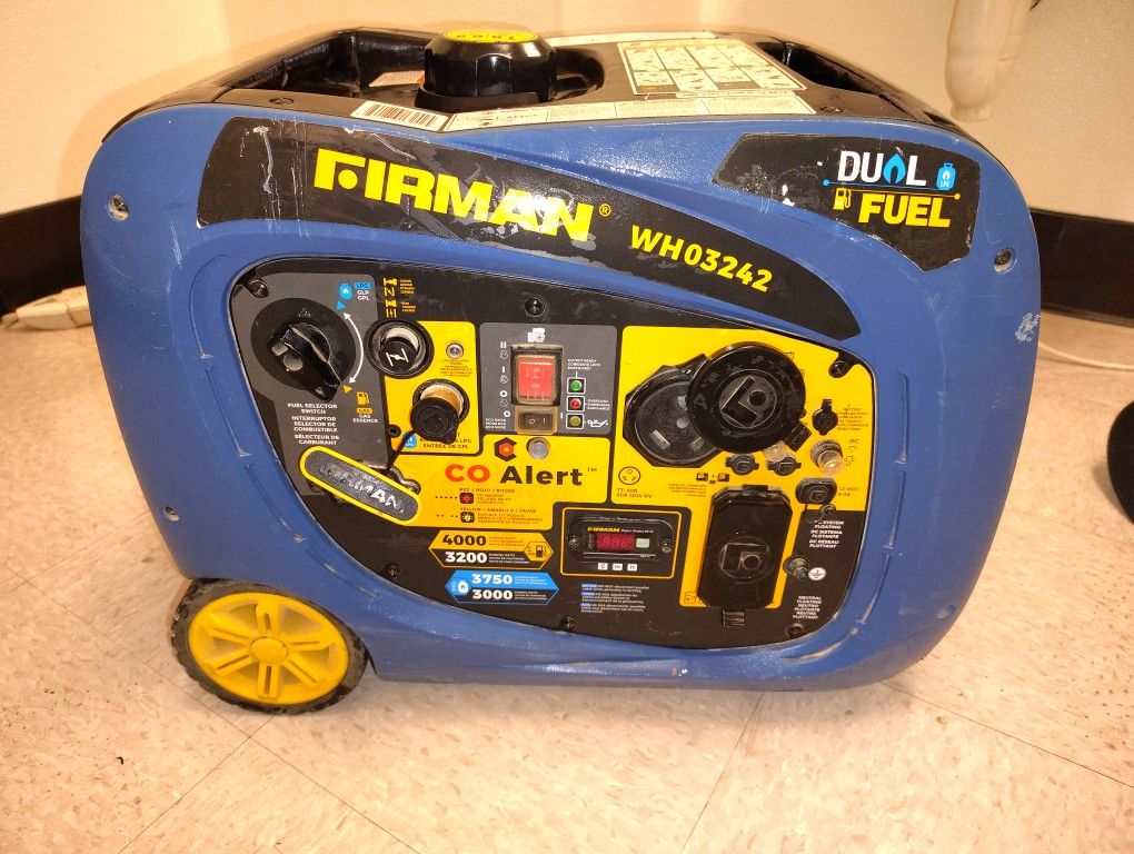 Firman Who3242 Propane/Gasoline Generator