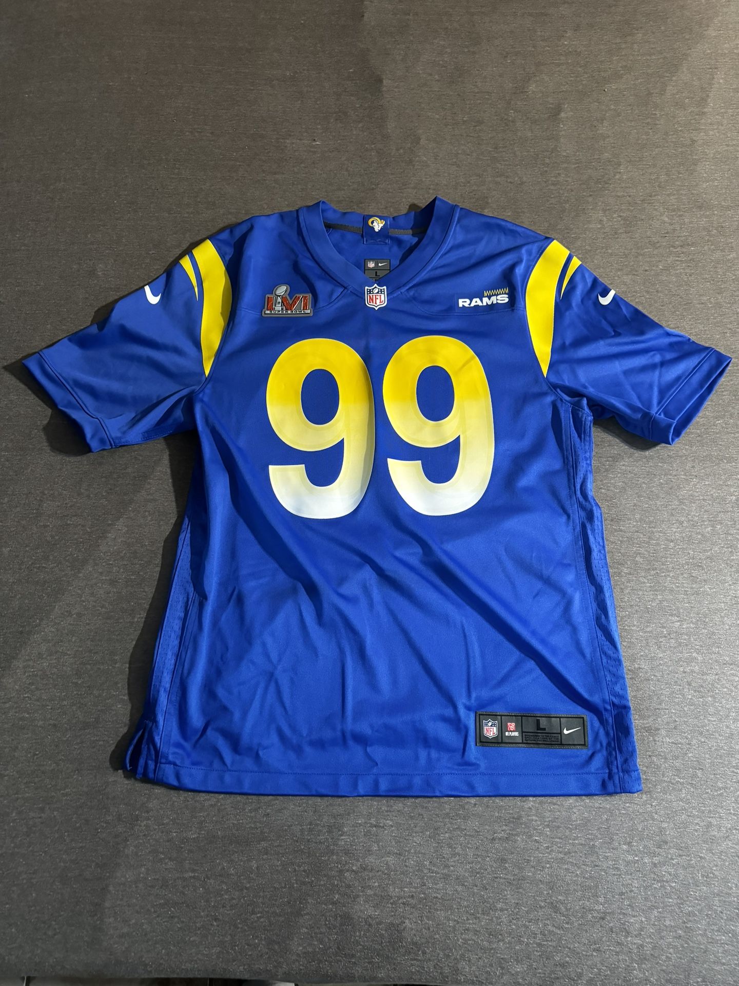 LA RAMS JERSEY SB PATCH 