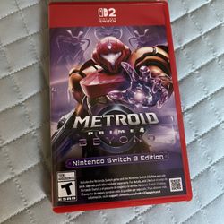 Nintendo Switch 2 Metroid Prime 2