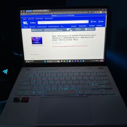 Gaming laptop 14” Zephyrus G14 6900hx CPU 6700s GPU