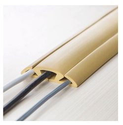 UT Wire 15-FT BEIGE Cord Protector & Concealer w/ 3-Channel Cord Cover - NEW