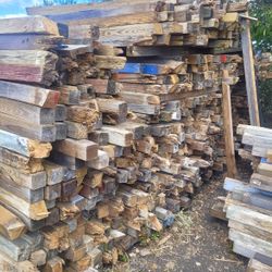 Pressure treated 4x4s repurposed posts need gone!