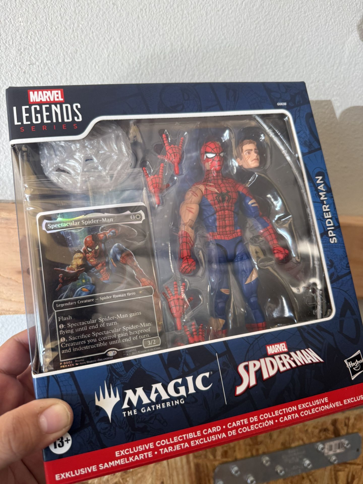 Spiderman magic The Gathering Marvel Legends