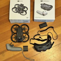 DJI Avata With Goggles 2, and RC Motion 2