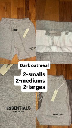 Fear of God Essentials “Dark Oatmeal” Shorts