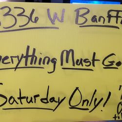 MOVING SALE!!