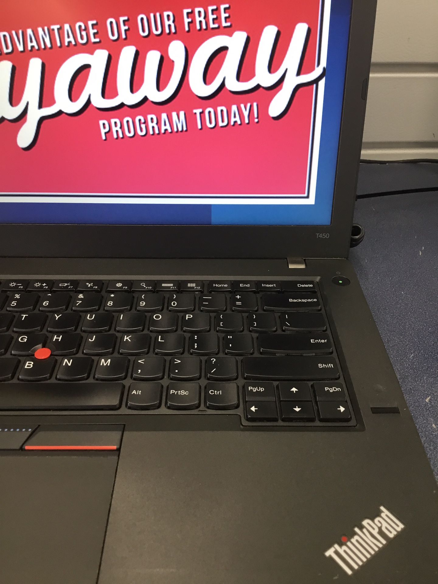 Lenovo T450 2.0ghz I5 14”