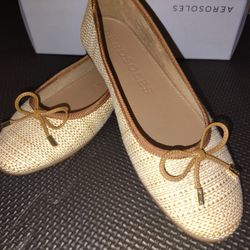 Beige Aerosoles Flates