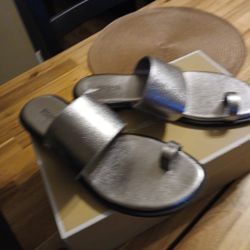 Michael Kors Silver Sandals