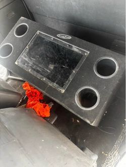 Subwoofer Enclosure Box 600 watt amp
