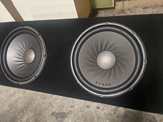 JBL stage -122 and amp