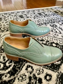 Turquoise Angela Scott shoes, approx size 7-7.5