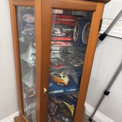 Collection Cabinet and Dale Earnhardt/Nascar Collection